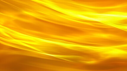 Aufkleber - Explore the dynamic flow of modern abstract yellow waves for corporate web banner design