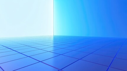 Poster - Abstract Blue Gradient Background for Modern Design