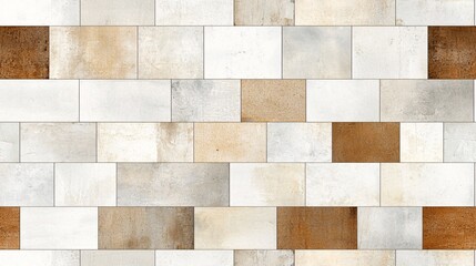 Poster - Seamless Brick Wall Texture for Design Use