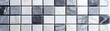 © sungedi - Close-up of a checkerboard pattern of white and gray marble tiles