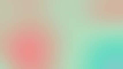 Poster - Spring gradient, vibrant pastel background, color shifting smooth animation