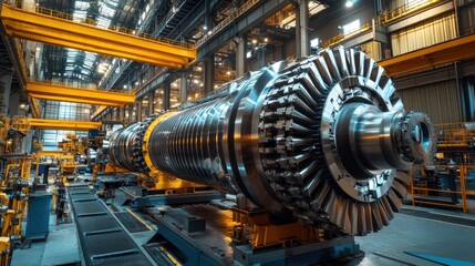 Poster - Engineers are analyzing predictive maintenance data to predict the life of machinery