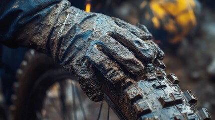 Poster - Close-up of technician inspecting weld to ensure quality and strength of weld