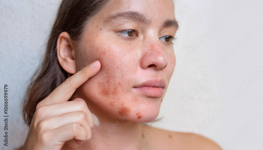 Visual Guide to Common Skin Conditions Stock Photo | Adobe Stock