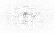 © ikkiae01 - abstract halftone dots pattern decorative. black and whit square dynamic symbol monochrome dots halftone on white background