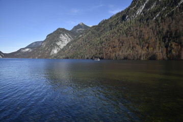 boat tour in königssee