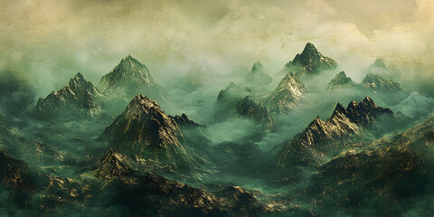 Poster - Misty Mountain Majesty 