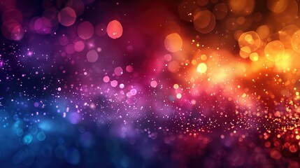 Poster - Holographic backgrounds blending vibrant colors and light effects for eye-catching visuals.
