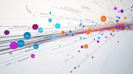 Aufkleber - Visualize your business plan growth trajectory through dynamic data representation for strategic decision making