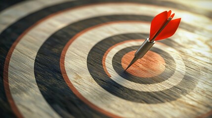 Poster - Achieve business success by setting clear targets and strategies for revenue generation and growth