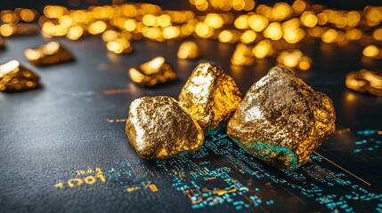 Poster - Assessing market risks in gold investment strategies for navigating uncertainties and maximizing returns
