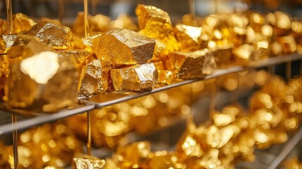 Poster - Explore the rising demand for gold investment portfolios in today's economic landscape