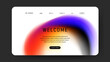 © Resa - futuristic landing page with fluid gradient design