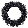 © Maestro - Curly black hair accessory for styling and fashion