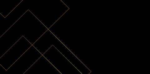 Abstract beautiful perfect random golden lines background. abstract golden lines with black background creative geometric triangle shape. perfect random abstract line background. Vector illustration