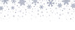 © krissikunterbunt - banner christmas card with snowflake border vector illustration