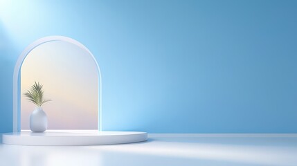 Aufkleber - A customizable blue background for presentations that can easily integrate graphics and text, ideal for business reports, educational slides, and workshops.