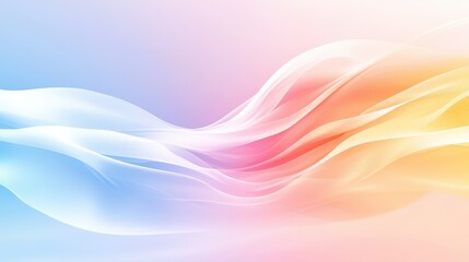 Poster - A beautiful rainbow watercolor background showcasing vibrant, blended colors flowing into each other, perfect for artistic designs, stationery, and prints.