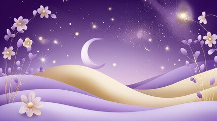 Poster - A playful purple background featuring whimsical patterns and textures, perfect for fun and imaginative designs that need a touch of character and charm.