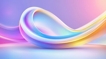 Poster - A cheerful rainbow background vector showcasing dynamic lines and vibrant hues, ideal for social media graphics, invitations, and lively presentations.