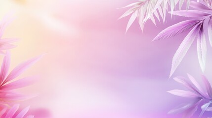 Poster - A soft light purple background featuring a delicate gradient, perfect for creating a gentle and soothing atmosphere in designs focused on calmness and tranquility.