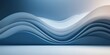 © CHONCHANOK PHOTO - Abstract wave pattern in shades of blue, showcasing smooth gradients and depth for creative projects.