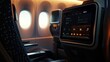 © Randu - Modern Airplane Interior with Entertainment System