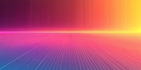 Poster - A vibrant and colorful abstract gradient background blending pink, purple, and orange hues, creating a dynamic and energetic atmosphere perfect for digital design.