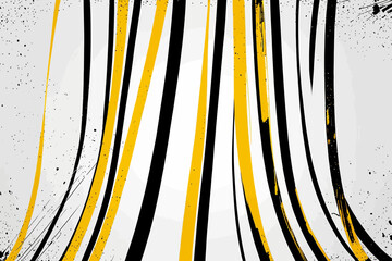 Wall Mural - yellow black stripes grunge background background AI generated image