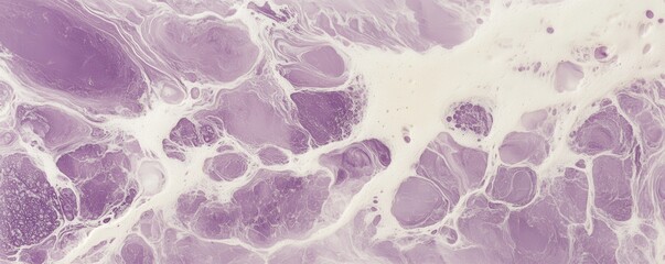 Poster - Soft Pale Lavender Marbled Design for Background Use