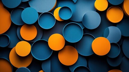 a vibrant array of colorful circles in a pattern, arranged to create a visually appealing design.