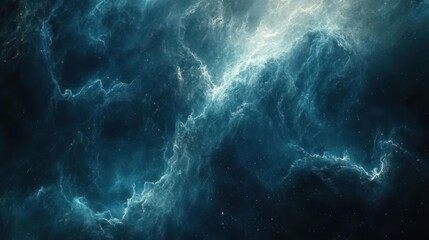 Wall Mural - A vast and colorful nebula.