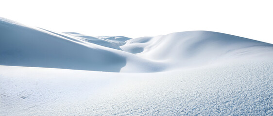 snowy hills landscape