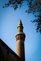 minaret of  Bursa grand mosque