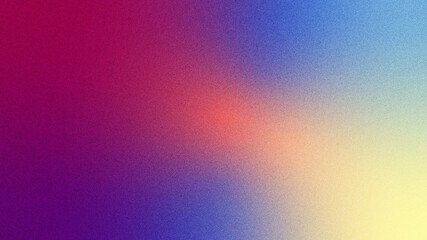 Poster - abstract background multicolor gradient wallpaper business background, Royal Purple, Bright Coral, Dusty Peach