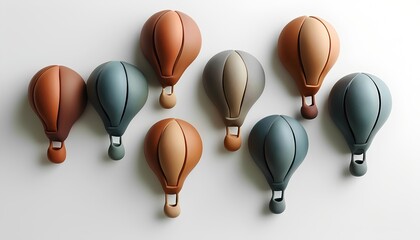 Poster - creative balloon-inspired designs elevate your work space aesthetic and functionality
