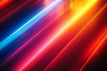 Abstract background with streaks of light in motion