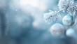 © anettastar - Kartka świąteczna z miejscem na tekst i życzenia, Merry Christmas, Boże Narodzenie, białe święta, gwiazdka