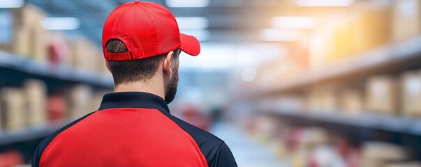 Customs Compliance Check at Border Control - Logistics Worker Verifying Goods and Enforcing Import Regulations