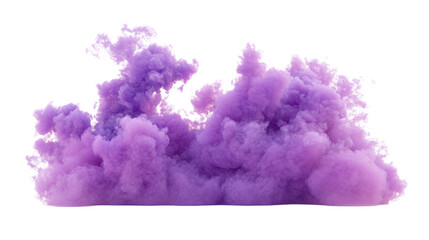 Poster - purple smoke isolated. PNG