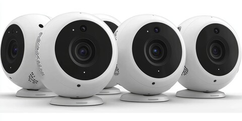 Poster - A smart home system allowing for remote monitoring, enabling the user to view camera feeds, adjust lighting, and lock doors from anywhere in the world.