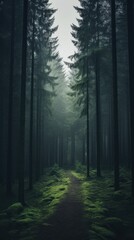  Forest nature outdoors woodland.