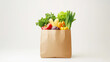 © sabyna75 - Fresh grocery essentials in a paper bag for healthy cooking and shopping