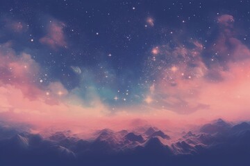 Wall Mural - galaxy space astronomy outdoors.
