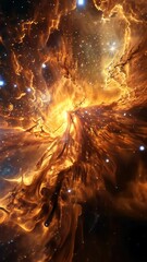 Wall Mural - Vibrant colors of the night sky