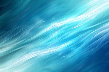 Poster - Serene Waves of Blue
