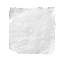 Wall Mural - textured crumpled white paper shown