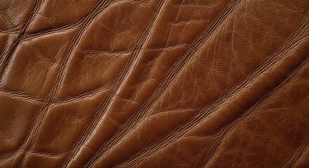 textured brown leather close-up for stylish backgrounds