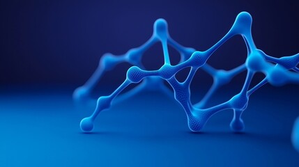 Poster - an abstract internet communication network background - cg render