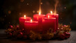 © Tamas - Festive Advent Candle Background